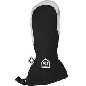 Hestra Heli Mittens in Black and White